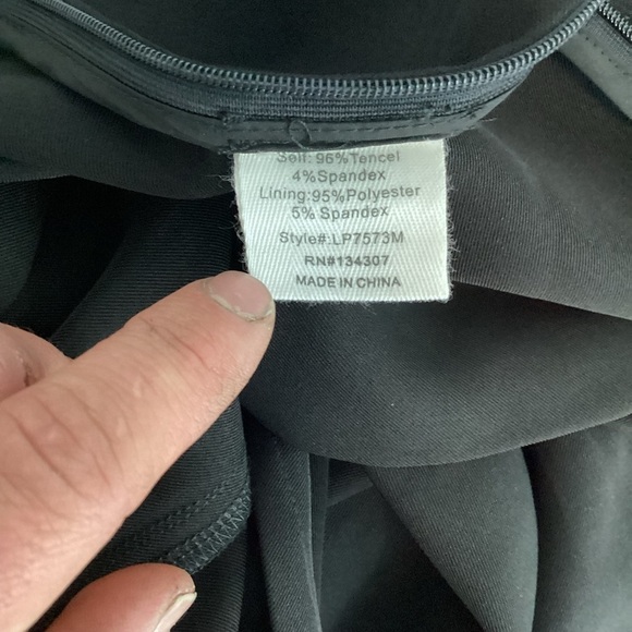 Line & Dot Vaughn One Shoulder Black Jumpsuit Ring Detail Size L - Picture 7 of 7